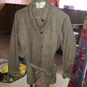 Don sayres for gamut size small blazer with belt